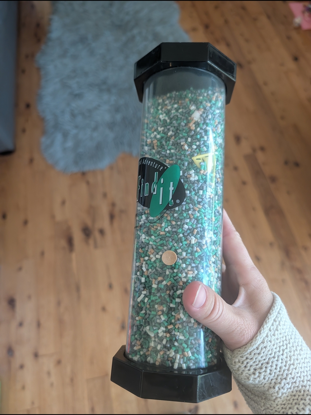 Find-It #20 Adventure Tube Puzzle Toy - Green Multi
